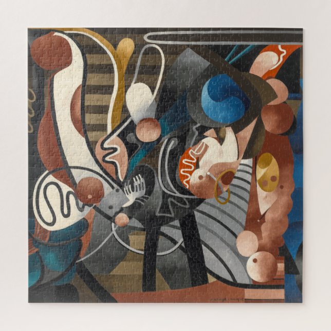 Puzzle Mariage comique | Francis Picabia | (Vertical)