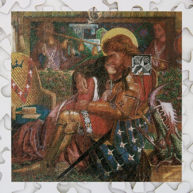 Puzzle Mariage de St George, Princesse Sabra par Rossetti (Créateur téléchargé)