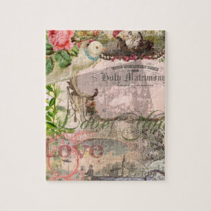 Puzzle Mariage Élégant Vintage Antique Mariage Antique