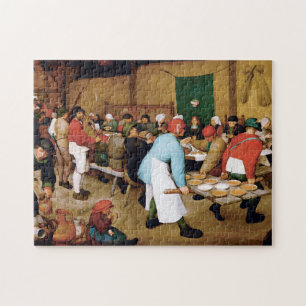 Puzzle Mariage paysan, Pieter Bruegel