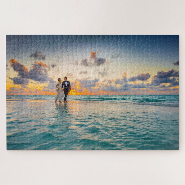 Puzzle Mariage Photo Keepsaké (Horizontal)