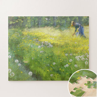Puzzle Marie Krøyer in the Garden at Skagen-PS Kroyer