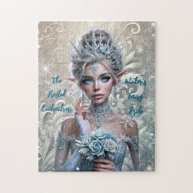 Puzzle Mariée Fée d'Hiver Merveilleux Monde Hivernal Magi (Vertical)