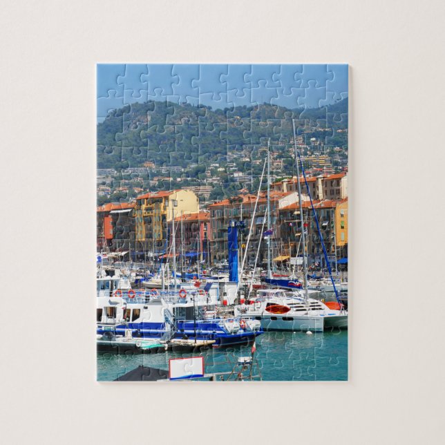 Puzzle Marina à Nice, France (Vertical)