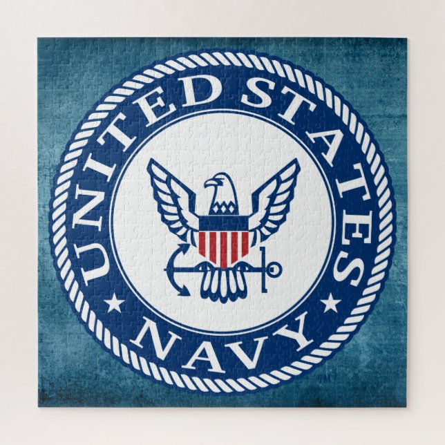 Puzzle Marine américaine | Navy Alt Emblem (Vertical)