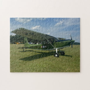 Puzzle Marines Green Avion Photo de famille Nuit