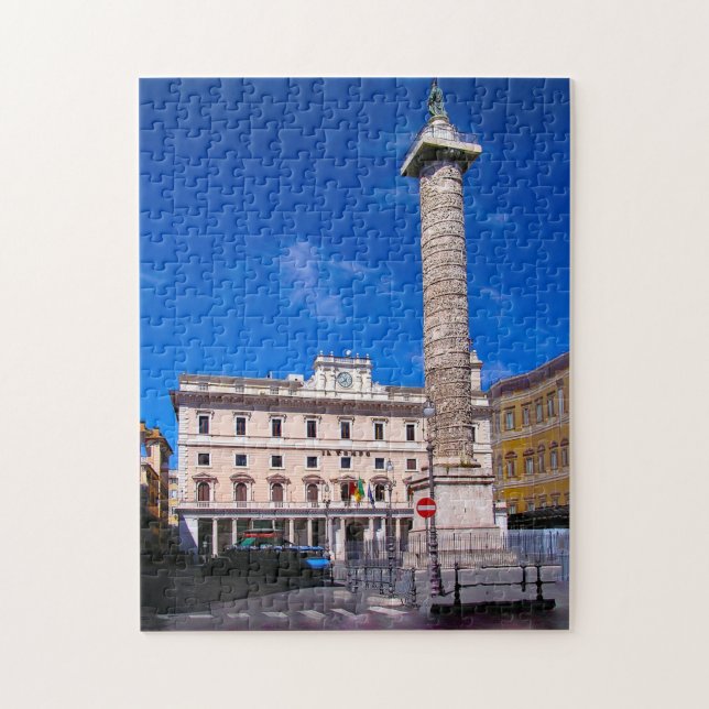 Puzzle Mark Aurel Pilier Roma Italie. (Vertical)