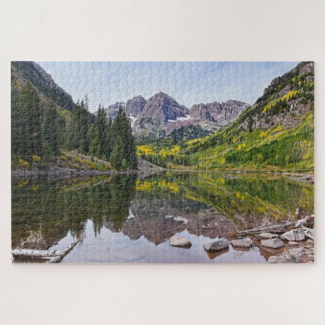 Puzzle Maroon Bells en Automne, Colorado (Horizontal)