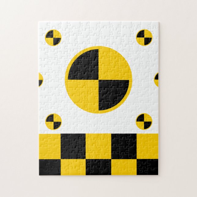 Puzzle Marques de test d'écrasement (Vertical)