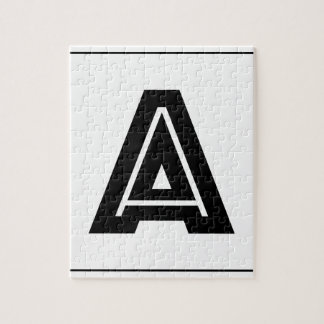 Puzzle Marquez avec des lettres un monogramme | simple,