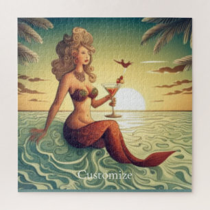 Puzzle Martini Classy Mermaid Thunder_Cove