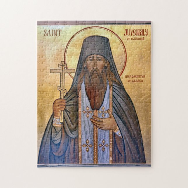 Puzzle Martyr Juvenaly de l'Alaska Orthodoxe Christian Ic (Vertical)