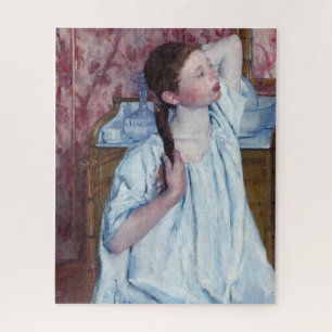 Puzzle Mary Cassatt - Jeune fille arrangeant ses cheveux