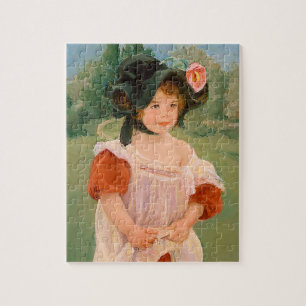 Puzzle Mary Cassatt "Printemps : Margot debout dans un ja