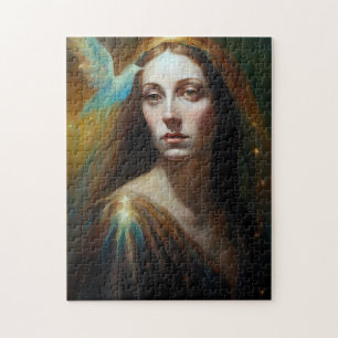 Puzzle Mary Magdalene et un oiseau magnifique