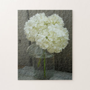 Puzzle Mason Jar Rustique Hydrangeas Floral Photographie