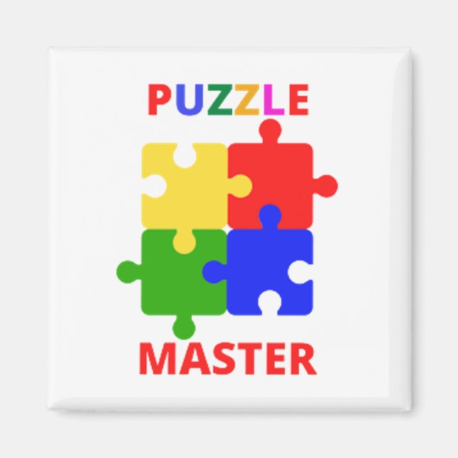 Puzzle Master Magnet (Vorne)