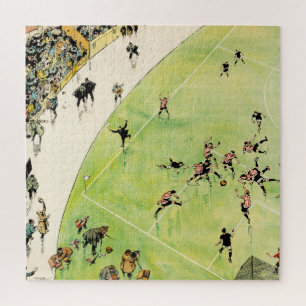 Puzzle Match de football, équipes de Londres, 1910 drôl