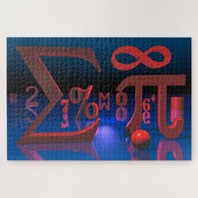 Puzzle Mathématiques (Horizontal)