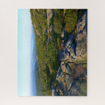 Matin au sommet de la montagne Cadillac à Acadia