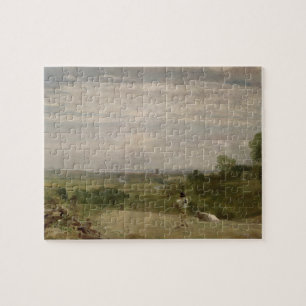 Puzzle Matin d'été de John Constable : Dedham de Lang