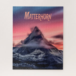 Puzzle Matterhorn Mountain Europe Alpes Suisse Italie