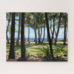 Puzzle Maui Beach Palmiers Hawaii