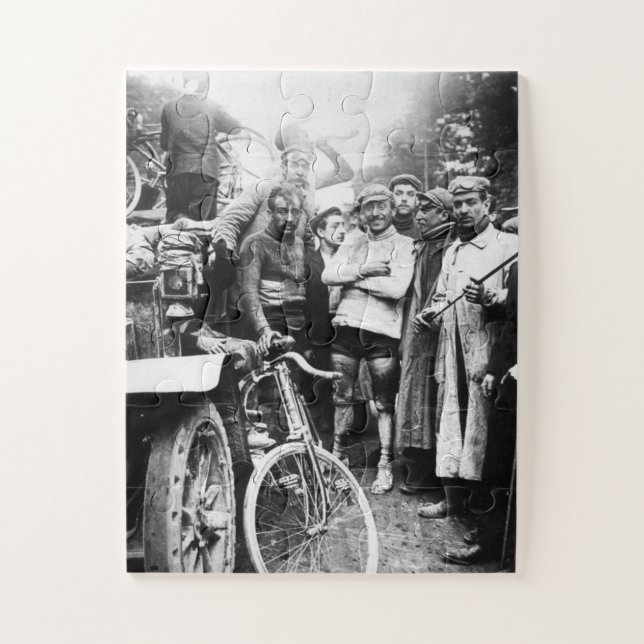 Puzzle Maurice Garin Premier Tour de France 1903 (Vertical)
