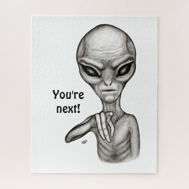 Puzzle Mauvais Alien, Tu es le prochain ! (Vertical)