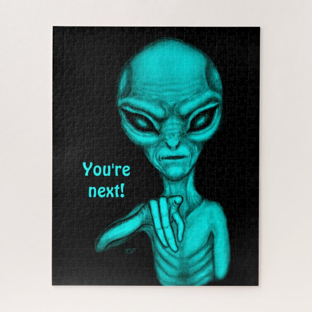 Puzzle Mauvais Alien, Tu es le prochain ! (Vertical)