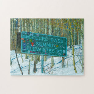 Puzzle McClure Pass Colorado.