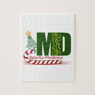 PUZZLE MD SPORTS MÉDECINE CHRISTMAS DOCTEUR MÉDICALE