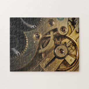 Puzzle : Mécanisme de montre à cœur de laiton