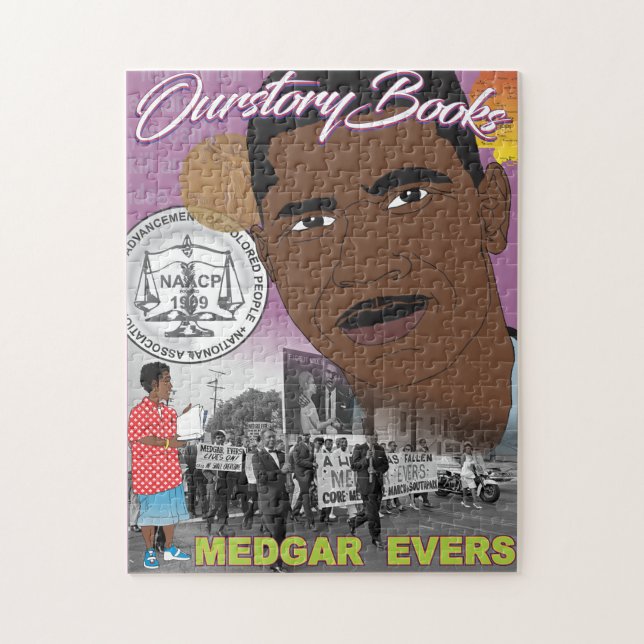 Puzzle Medgar Evers (Vertical)