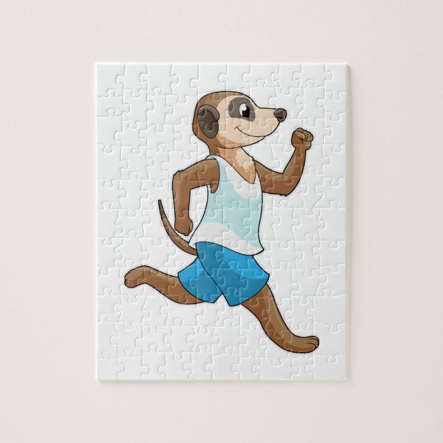 Puzzle Meerkat à Running Sports (Vertical)