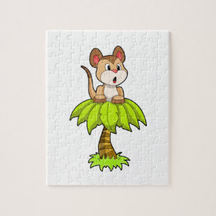 Puzzle Meerkat avec arbre