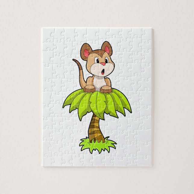 Puzzle Meerkat avec arbre (Vertical)