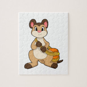 Puzzle Meerkat avec sac
