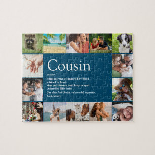 Puzzle Meilleur cousin jamais Définition 14 Collage photo
