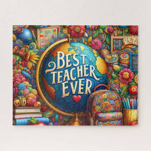 Puzzle Meilleur Globe de Professeur de Tous les Temps