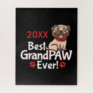 Puzzle Meilleur grand-père GrandPAW jamais pour grand-par