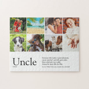 Puzzle Meilleur oncle Funcle Définition 6 Collage de phot