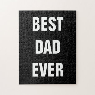Puzzle Meilleur papa jamais Fête des pères Anniversaire
