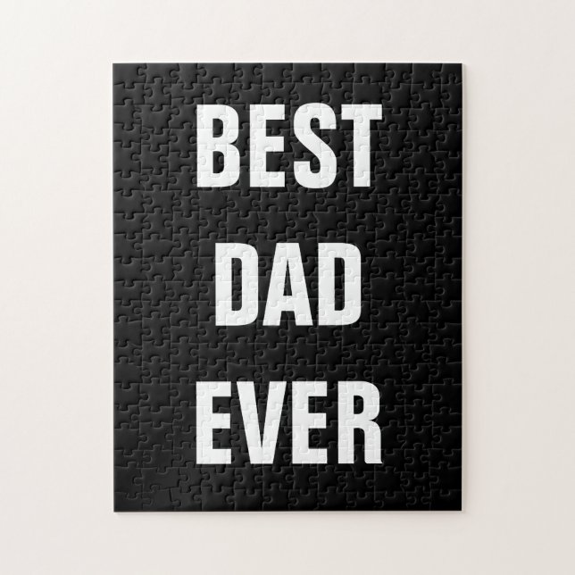 Puzzle Meilleur papa jamais Fête des pères Anniversaire C (Vertical)