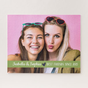 Puzzle Meilleure amie depuis modèle de photo personnalisé
