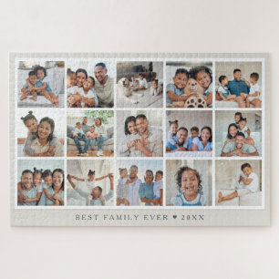 Puzzle Meilleure famille jamais Multi 15 Galerie de colla