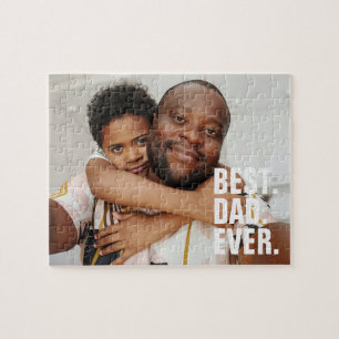 Puzzle Meilleure Fête des pères personnalisée pour papa