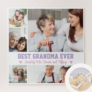 Puzzle Meilleure Grand-mère jamais personnalisée