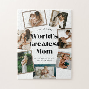 Puzzle Meilleure Maman du Monde 7 Collage de Photos