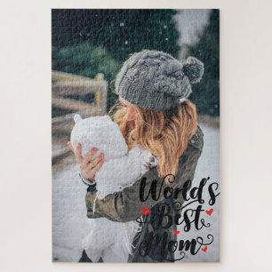 Puzzle Meilleure maman du monde   Photo personnalisée